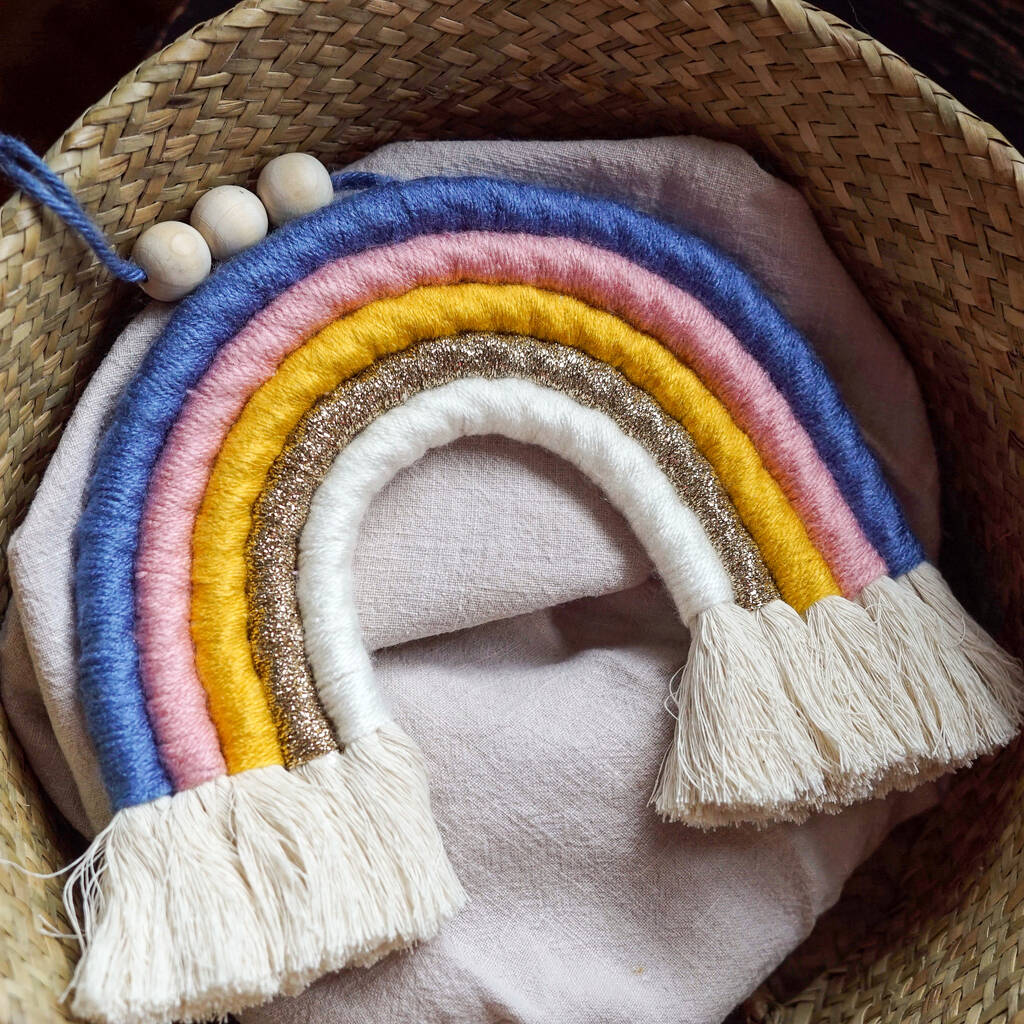 Rainbow Wall Hanging Diy Kit By So Creative Company