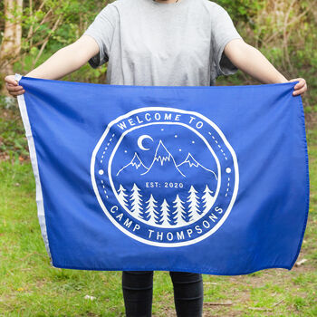 Personalised Camping Flag, 2 of 6