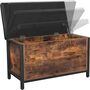 Bench With Storage Chest And Padded Seat, thumbnail 4 of 6