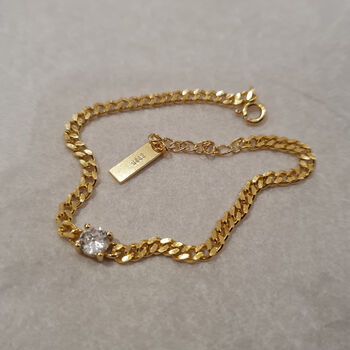 Cuban Link Bracelet Adella, 6 of 6