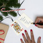 Queen Of Hearts Christmas Gift Tag, thumbnail 1 of 2