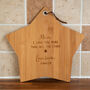 Personalised Love You More Chopping Board, thumbnail 1 of 2