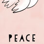 Peace Dove Print, thumbnail 3 of 5