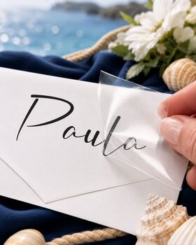 Personalised Wedding Envelope And Album Stickers, 2 of 3
