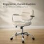 Desk Chair Ergonomic Synthetic Leather Office Chair, thumbnail 5 of 12