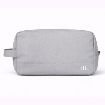 Personalised Mens Wash Toiletry Bag, 3 of 4