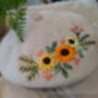 Cream Classic Beret Hat, thumbnail 2 of 5