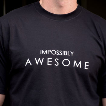Men's Impossibly Brilliant T Shirt, 3 of 10