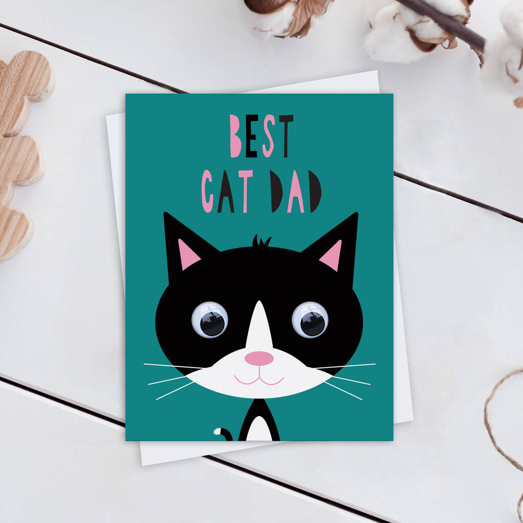 Best Cat Dad Card, 1 of 3