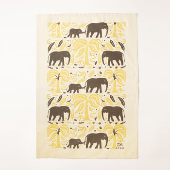 Organic Cotton Tea Towel | Wildlife Collection, 2 of 4