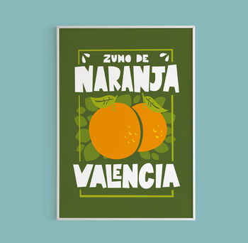 Spanish Oranges Kitchen Print, 9 of 9