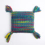 Ellie Rainbow Cushion Easy Knitting Kit, thumbnail 2 of 5