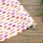 Ice Cream Lolly Gift Wrapping Paper Roll Or Folded, thumbnail 2 of 2