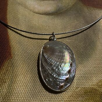 Shell Choker Necklace, 2 of 3