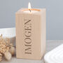 Personalised Wooden Tealight Holder, thumbnail 1 of 4