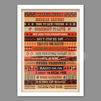 A Kind Of Magic Music Poster Print, 4 of 4