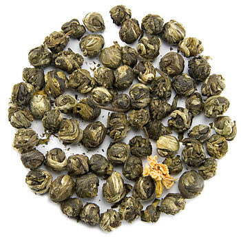 Supreme Jasmine Pearls Green Tea 75g Tin, 2 of 3