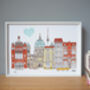 Berlin Personalised Cityscape Print, thumbnail 5 of 5
