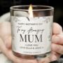Personalised Floral Scented Jar Candle, thumbnail 4 of 4