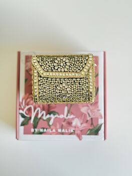 Anarkali Bazaar Kundan Minaudière In A Gift Box, 5 of 8