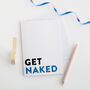Get Naked Cheeky Card, thumbnail 1 of 2
