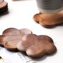 Wood Coaster Set Of Two The Plum Blossoms, thumbnail 3 of 5