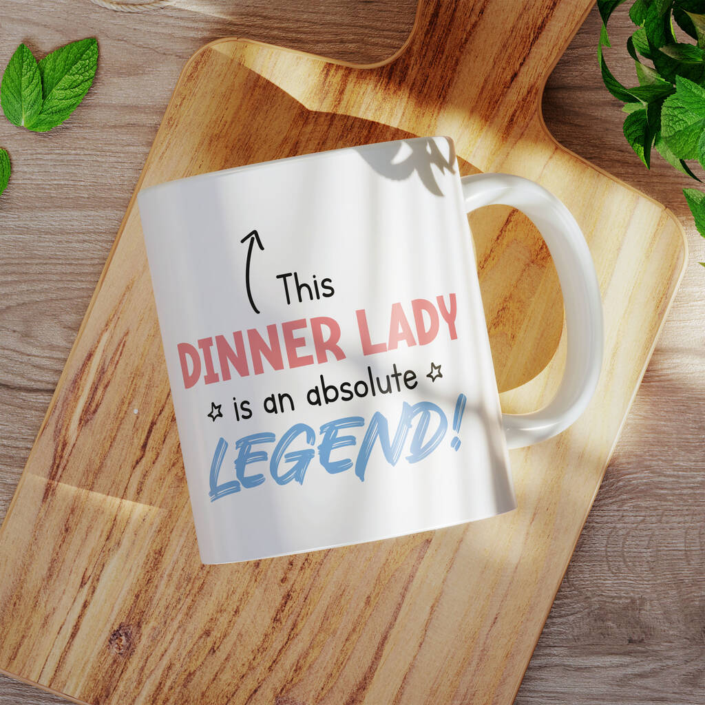 Dinner lady sale gifts