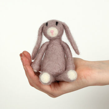 Mabel Bunny Needle Felting Kit, 4 of 5