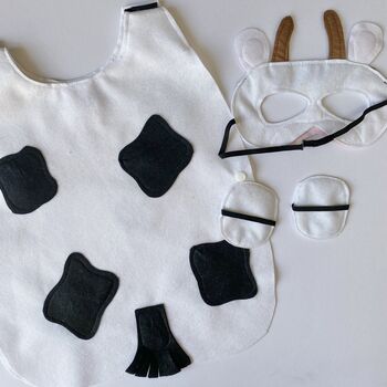 Felt Cow Costume For Children And Adults, 9 of 9