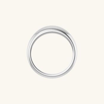 Petite Dome Ring Silver, 2 of 5