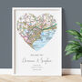 The Place We Got Engaged Ordnance Survey Landranger Personalised Map Print Engagement Gift, thumbnail 2 of 12