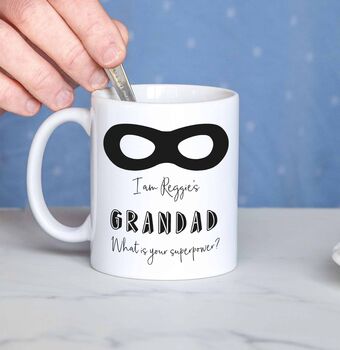 Personalised Daddy’s Superpower Mug, 2 of 2