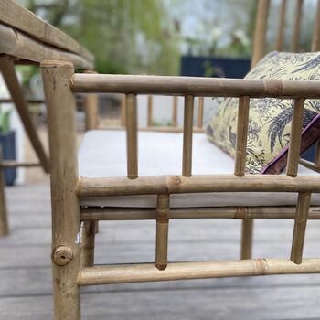 Bamboo Garden Chair, 2 of 3