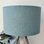 William Morris Strawberry Thief Blue Tweed Lampshade, thumbnail 4 of 9