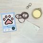 Stay Pawsome! Mini Matchbox Cross Stitch Kit, thumbnail 6 of 12