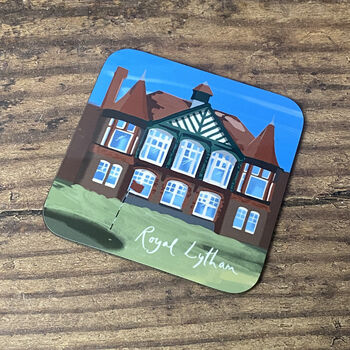 Set Of Four British Open Golf Club Coasters, 7 of 12