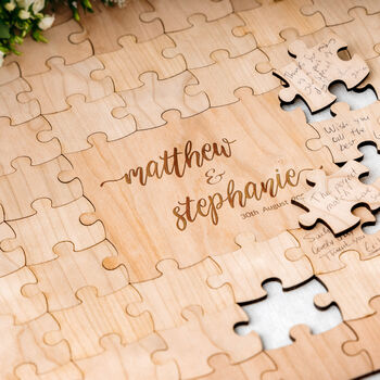 Wedding Puzzle Guest Book Alternative, 5 of 9