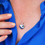 Personalised Sterling Silver Sparkle Heart Locket, thumbnail 5 of 8