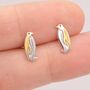 Sterling Silver Cute Penguin Stud Earrings, thumbnail 6 of 12