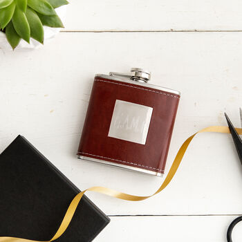 Personalised Hip Flask, 3 of 4