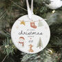 First Christmas Ceramic Ornament Gift For Children, thumbnail 2 of 7
