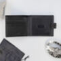 Personalised Men's Rfid Leather Wallet Gift, thumbnail 9 of 9