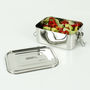 Leak Resistant Stainless Steel Lunch Boxes, thumbnail 6 of 11