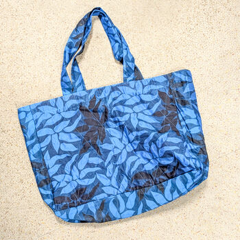 Large Sari Market Tote Bag, Cotton Canvas Lining, 2 of 8