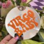 Virgo Baby Star Sign Mirror, thumbnail 2 of 2