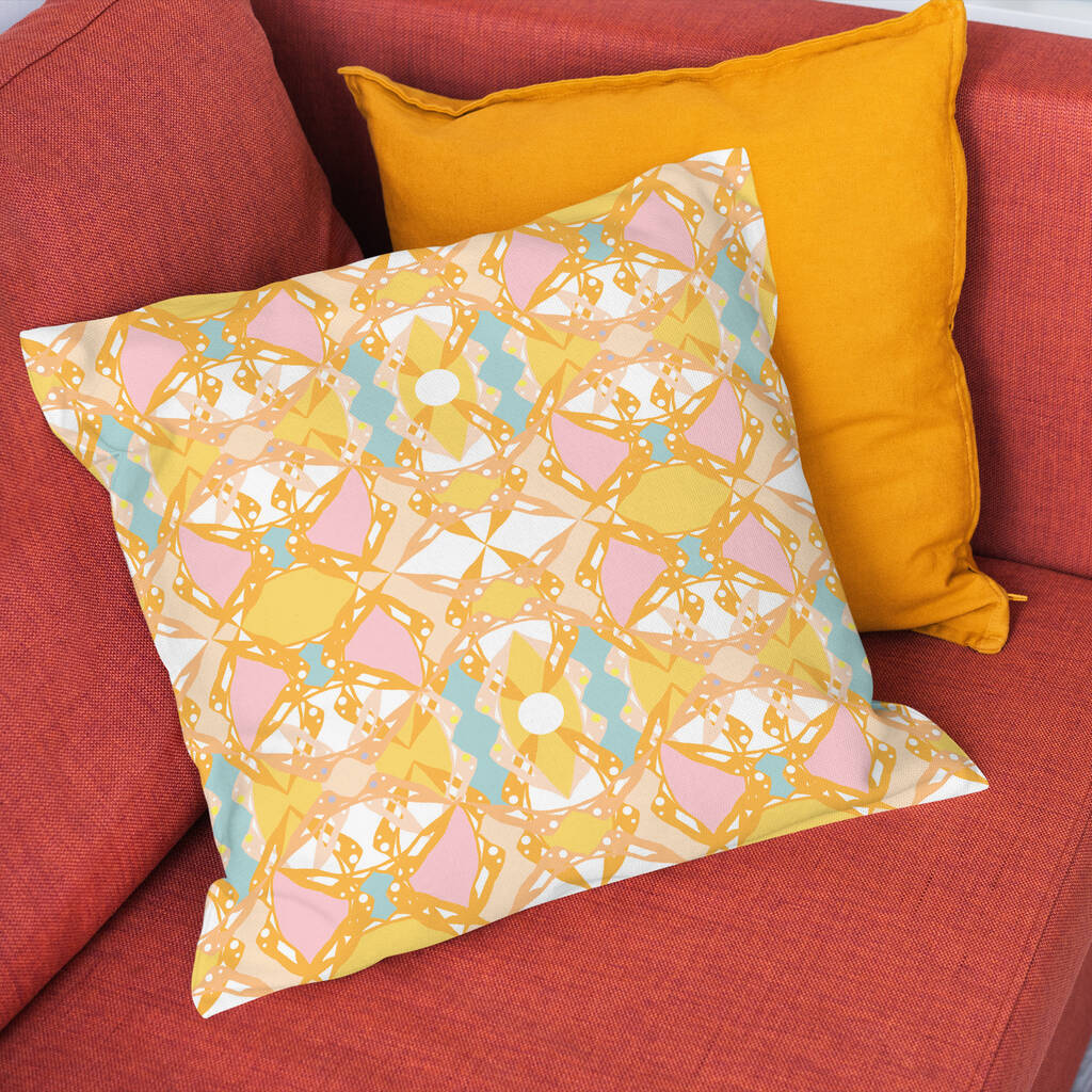 The Rebel Cushion Cover By The Petal Painter