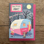 Happy Birthday Mum Retro Outdoors Caravan Card, thumbnail 1 of 3