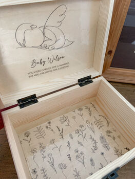 Loved For A Lifetime Miscarriage Memory Box, 4 of 6