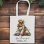 Personalised Golden Retriever In Christmas Lights, thumbnail 4 of 10