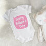 Happy Fathers Day Speech Bubble Baby Grow, thumbnail 4 of 10